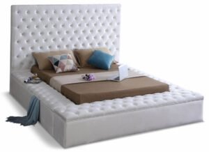 Bliss Velvet Upholstered Bed