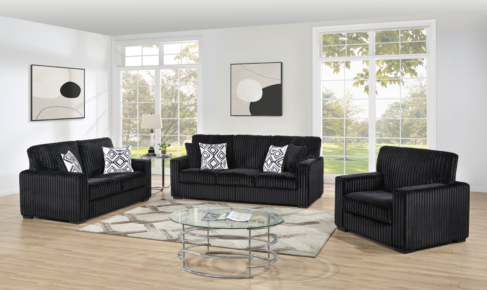 2 Piece Sofa and Loveseat – 1550/3650-OTT