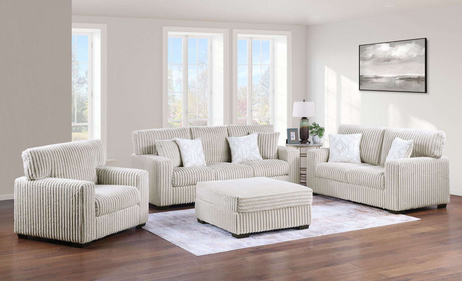 2 Piece Sofa and Loveseat – 1552/3652-OTT