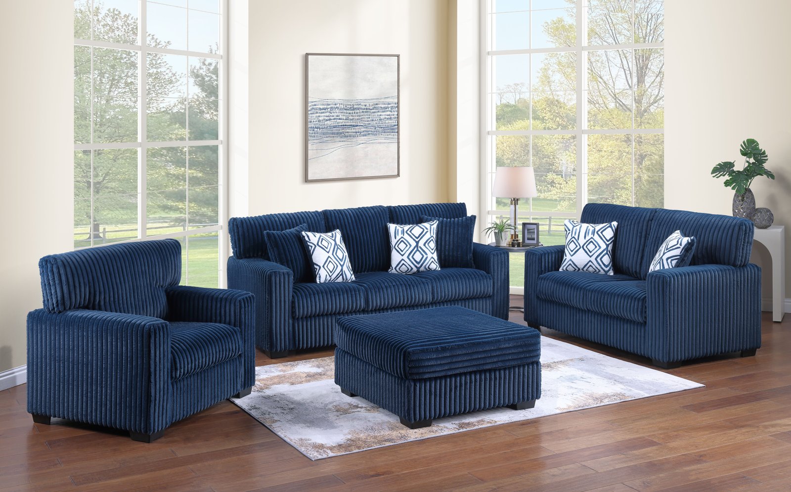 2 Piece Sofa and Loveseat – 1559/3659-OTT