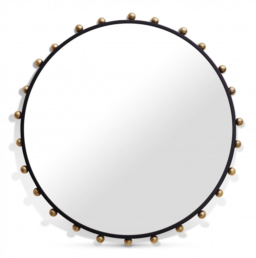 Raven Metal Frame Mirror