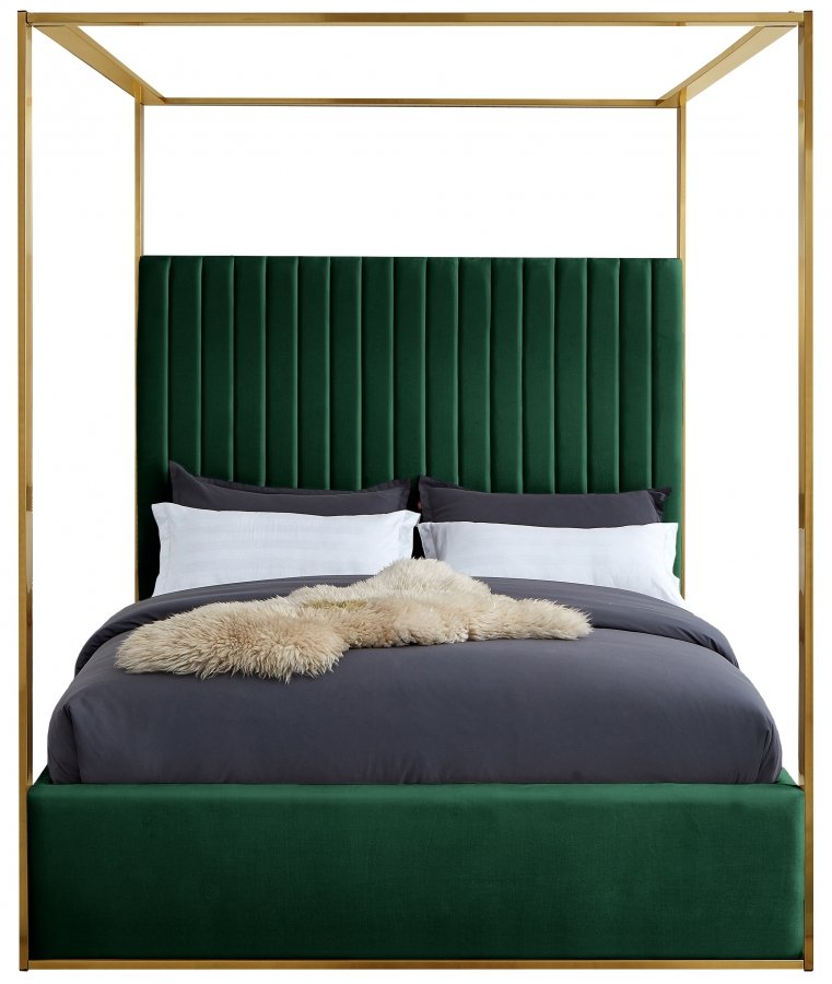 17530-2.jpg Jones Velvet Upholstered Bed - Image 3