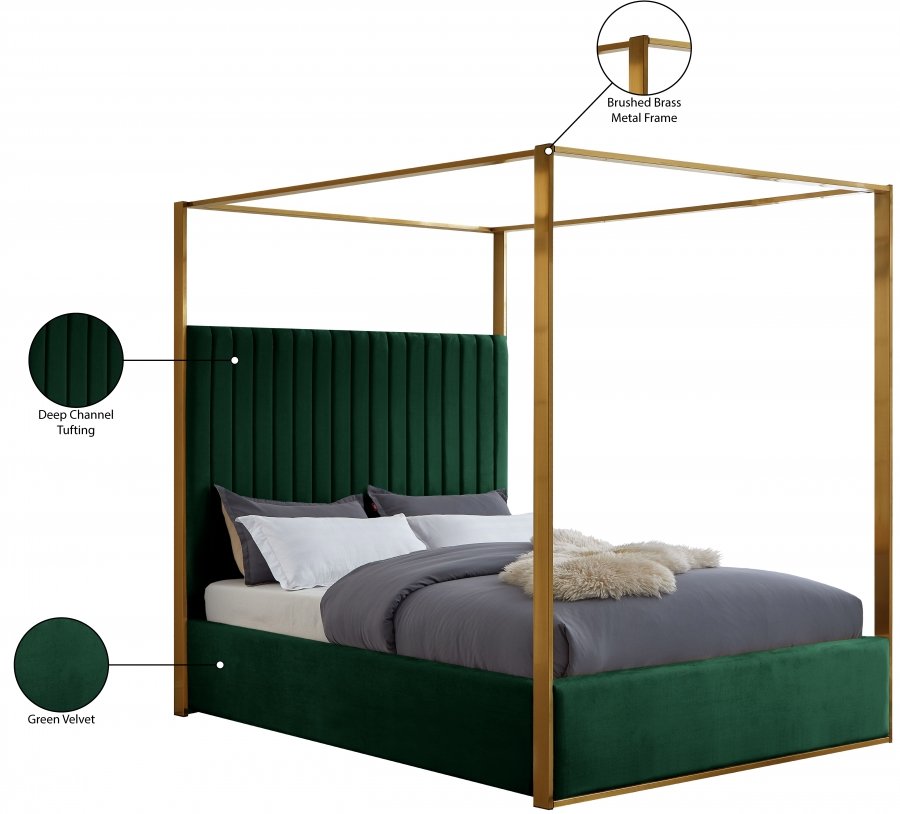 17530_00.jpg Jones Velvet Upholstered Bed - Image 8