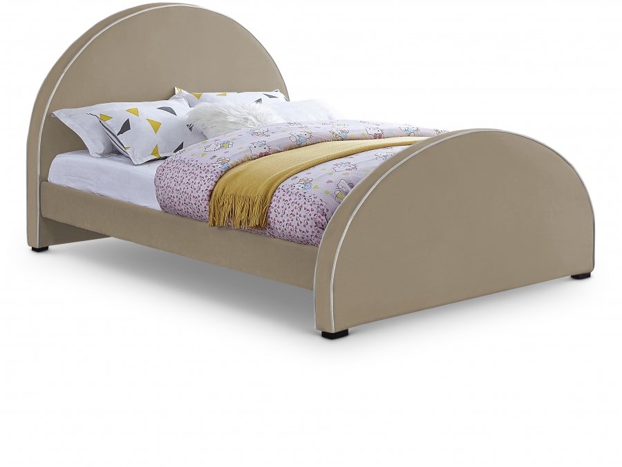 Brody Velvet Upholstered Bed