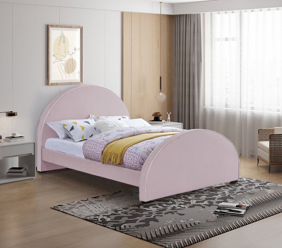 Brody Velvet Upholstered Bed - Image 2