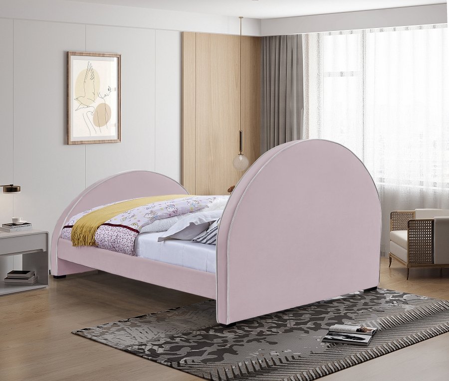 Brody Velvet Upholstered Bed - Image 6