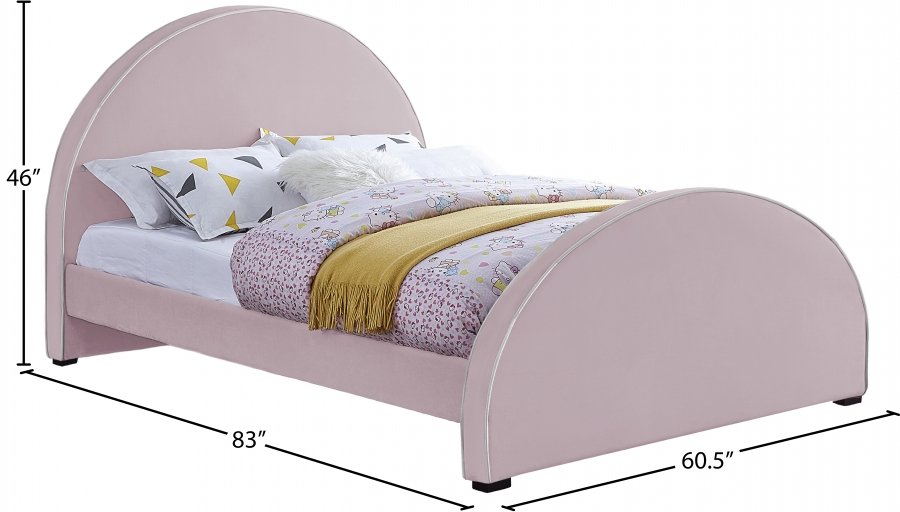 Brody Velvet Upholstered Bed - Image 7