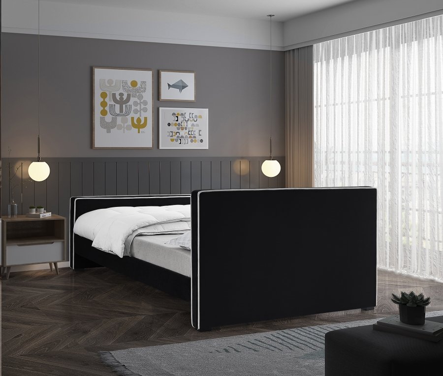 Dillard Velvet Upholstered Bed - Image 6