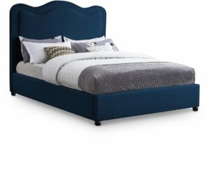 Felix Linen Textured Fabric Upholstered Bed