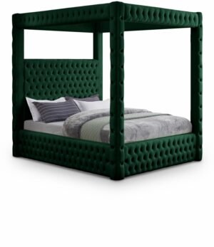 Royal Velvet Upholstered Bed