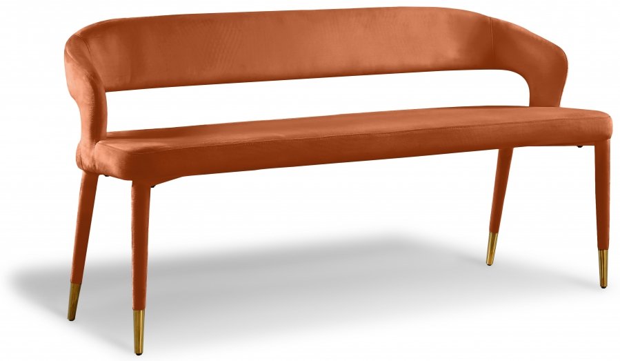Destiny Velvet Upholstered Bench
