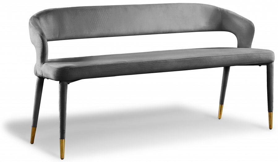Destiny Velvet Upholstered Bench