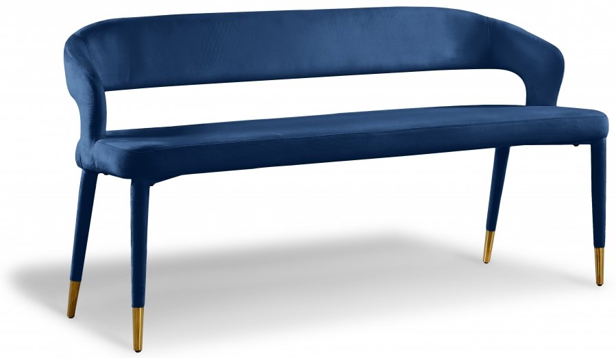 Destiny Velvet Upholstered Bench