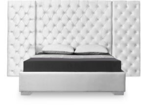 Grande Velvet Upholstered Bed