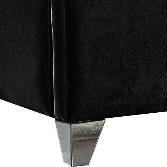 2054-2.jpg Zuma Velvet Upholstered Bed - Image 3