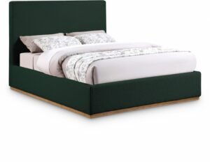 Monaco Boucle Fabric Upholstered Bed