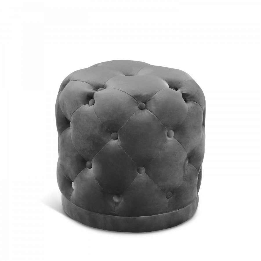 Harper Velvet Upholstered Stool