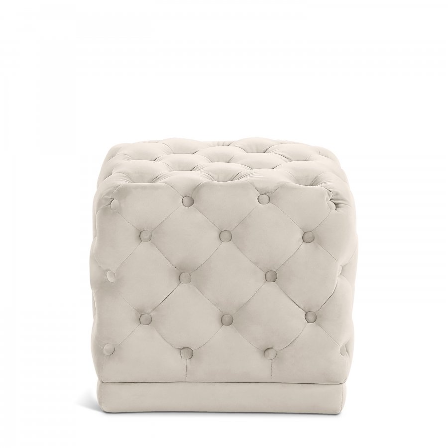 Stella Velvet Upholstered Stool