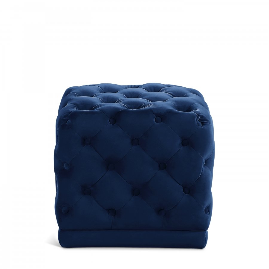 Stella Velvet Upholstered Stool