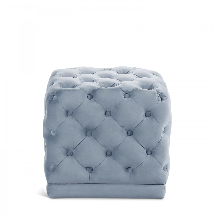 Stella Velvet Upholstered Stool