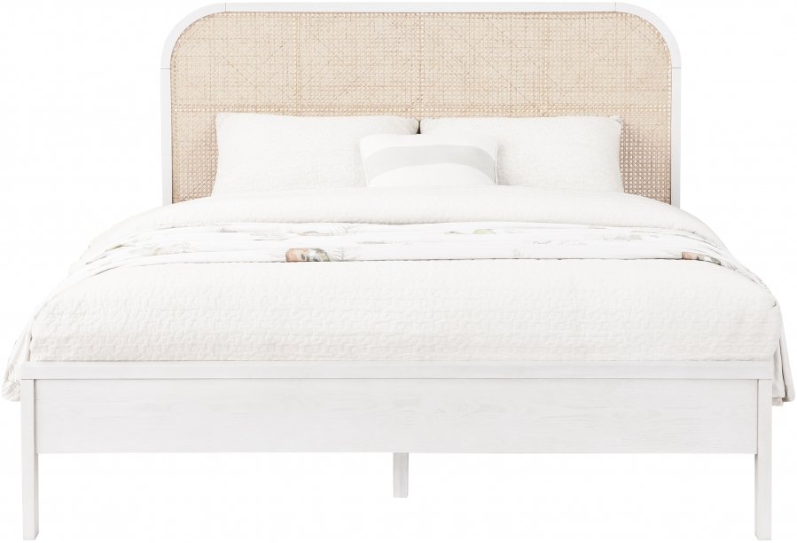 Siena Ash Wood And Natural Cane Bed - Image 3