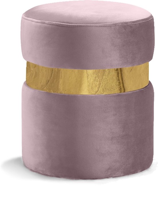 Hailey Velvet Upholstered Stool