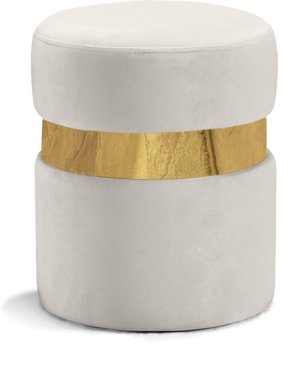 Hailey Velvet Upholstered Stool