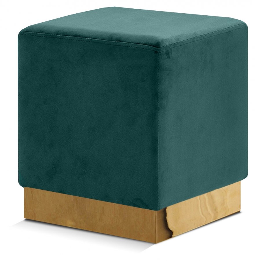 Jax Velvet Upholstered Stool