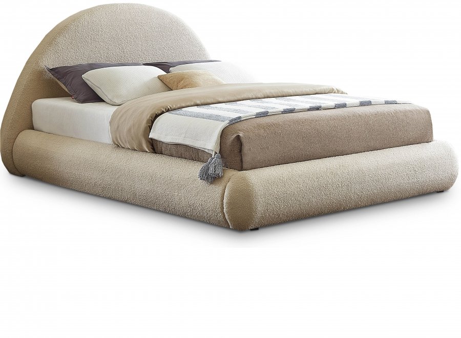 Rudy Teddy Fabric Upholstered Bed