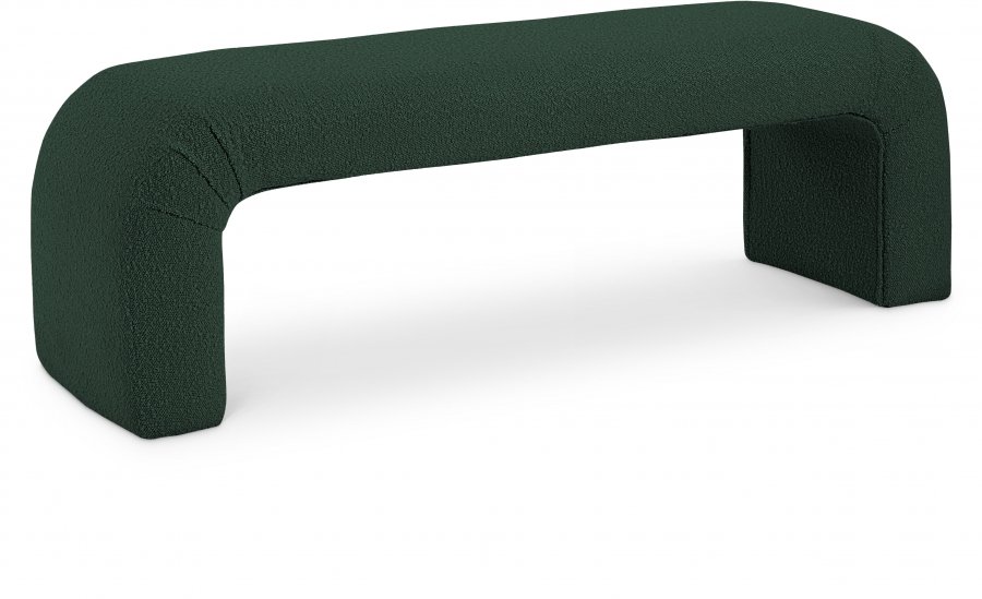 Niagara Boucle Fabric Upholstered Bench
