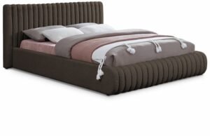 Nash Boucle Fabric Upholstered Bed