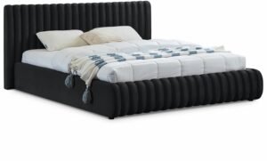 Nico Velvet Upholstered Bed