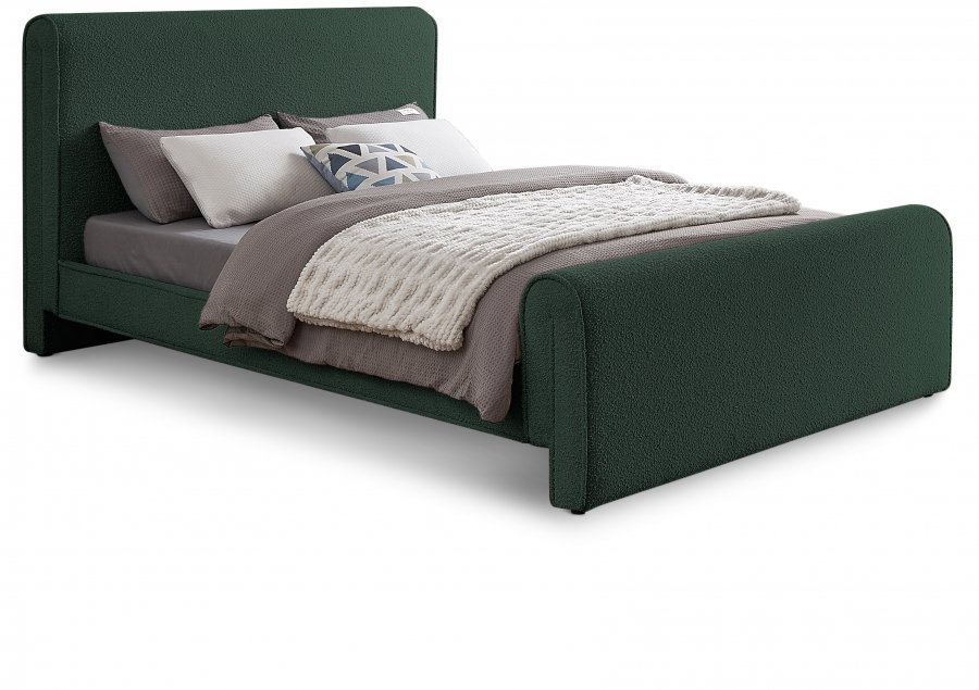 Stylus Boucle Fabric Upholstered Bed