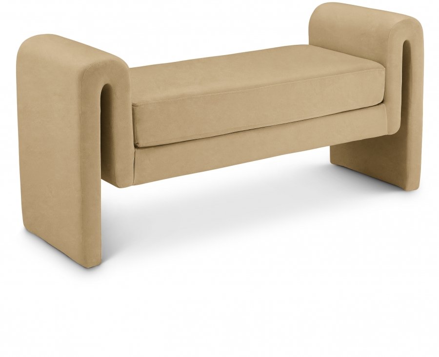 Sloan Velvet Upholstered 51″ Bench