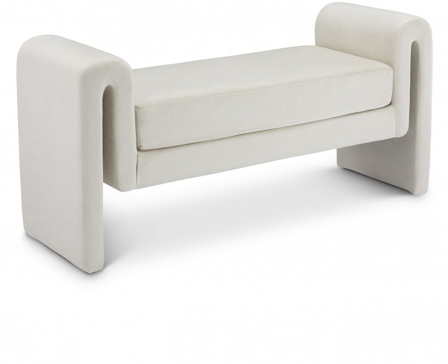 Sloan Velvet Upholstered 51″ Bench