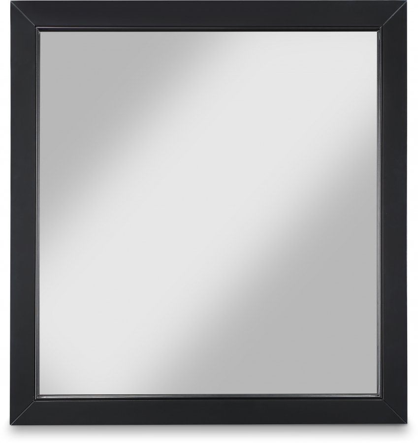 Marisol Wood Veneer And Iron Mirror