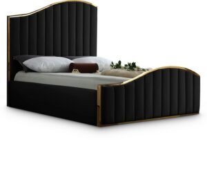 Jolie Velvet Upholstered Bed