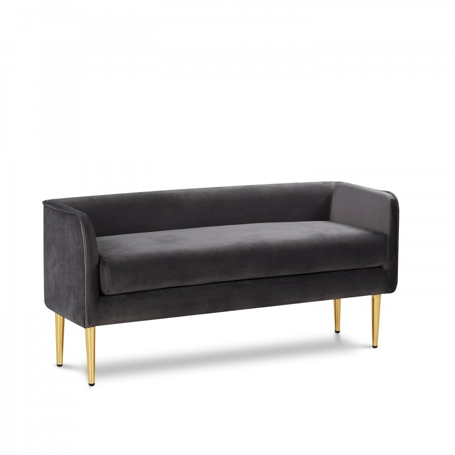 Audrey Velvet Upholstered Bench