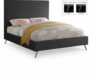 Jasmine Velvet Upholstered Bed