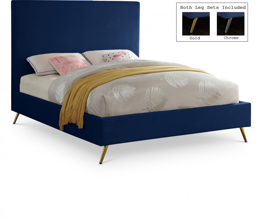 Jasmine Velvet Upholstered Bed