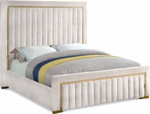Dolce Velvet Upholstered Queen Bed