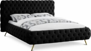 Delano Velvet Upholstered Bed
