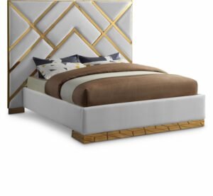 Vector Vegan Leather Upholstered Bed