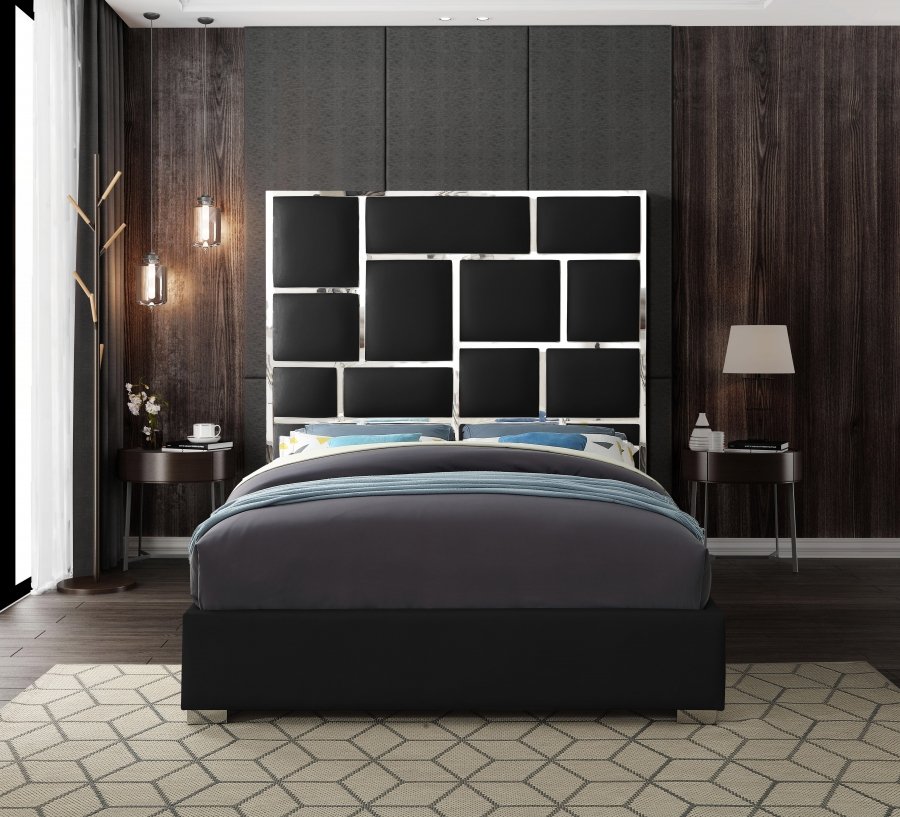 3295-3.jpg Milan Vegan Leather Upholstered Bed - Image 4
