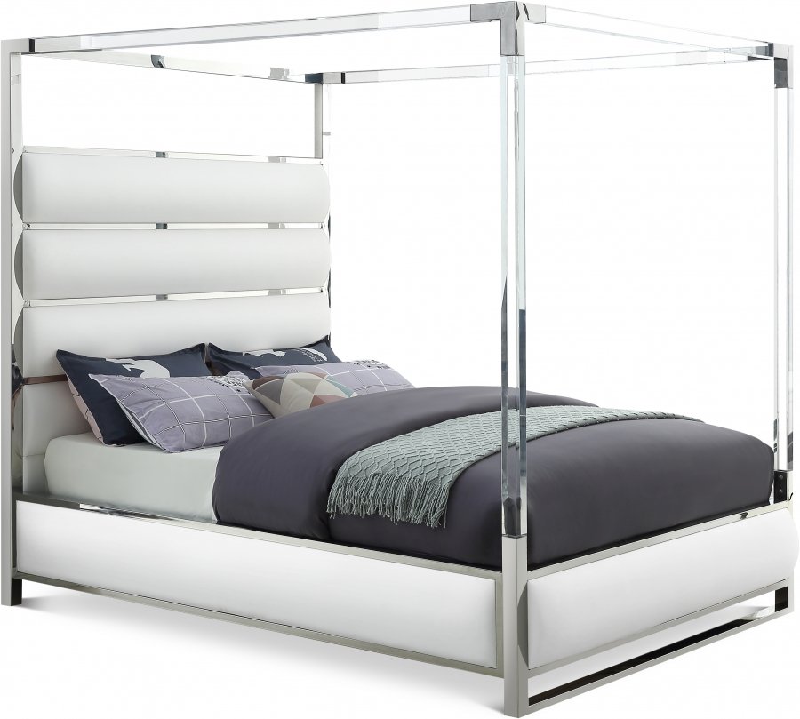 Encore Vegan Leather Upholstered Bed