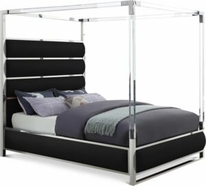 Encore Vegan Leather Upholstered Bed
