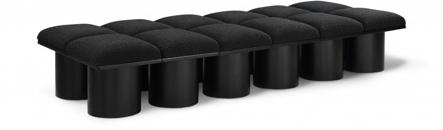 Pavilion Boucle Fabric Upholstered 12pc. Modular Bench