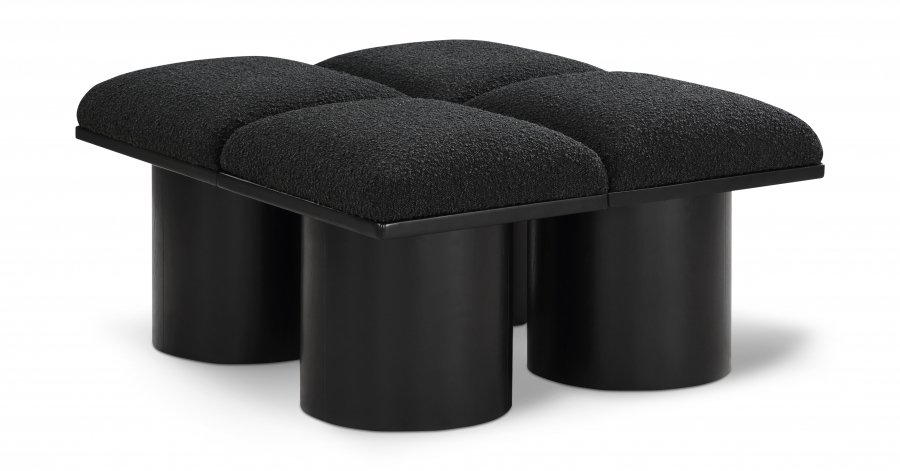 Pavilion Boucle Fabric Upholstered 4pc. Modular Bench