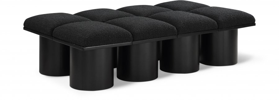 Pavilion Boucle Fabric Upholstered 8pc. Modular Bench