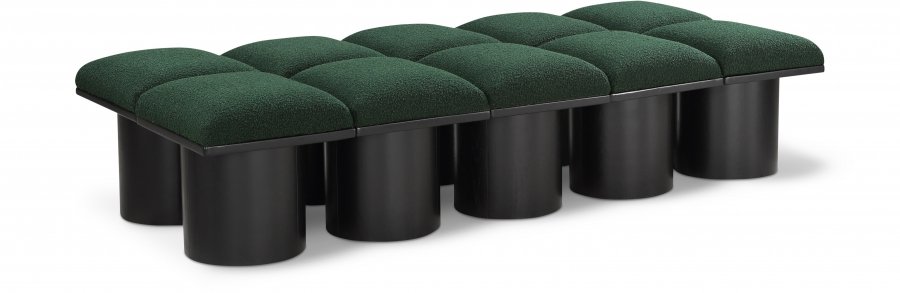Pavilion Boucle Fabric Upholstered 10pc. Modular Bench